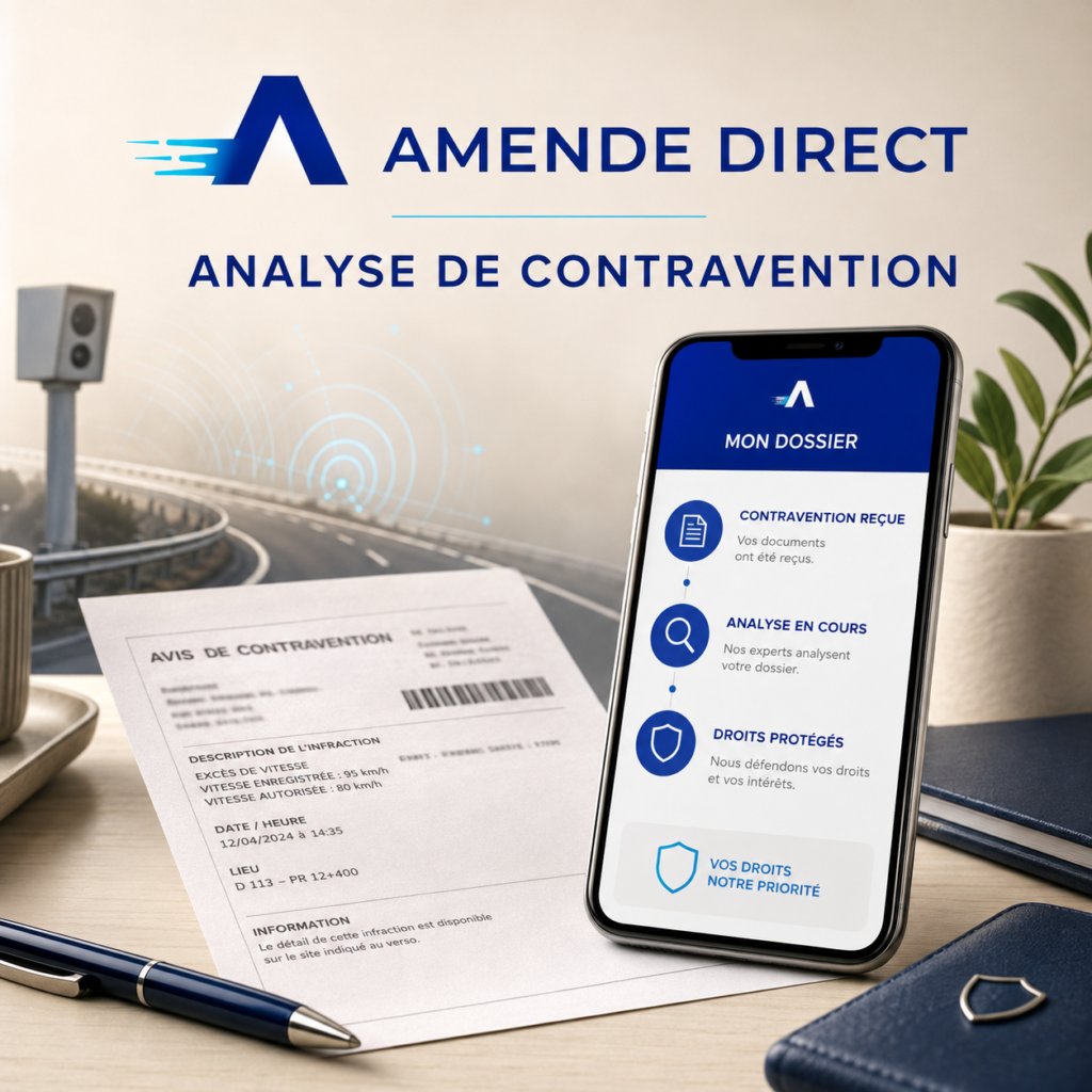 Accompagnement à la contestation d’une amende